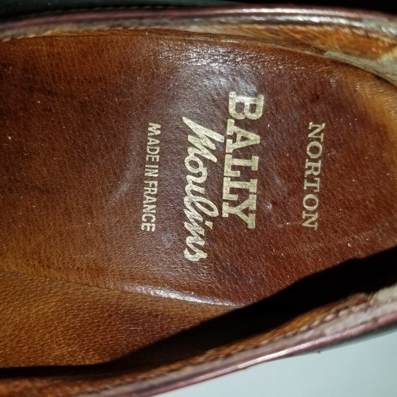 Bally Moulins Norton Wingtip Loafers Men's Shoes - Picture 7 of 8
